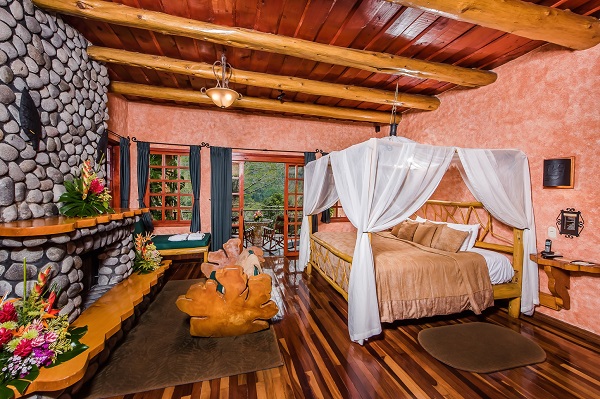 Hotels du volcan Poas Alajuela chambre au Peace lodge