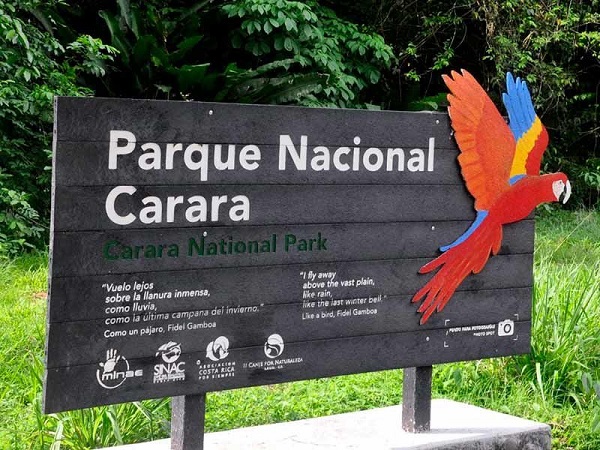Zone protégée de Carara, entrée au nord de Jaco, sejour sur mesure au Costa Rica
