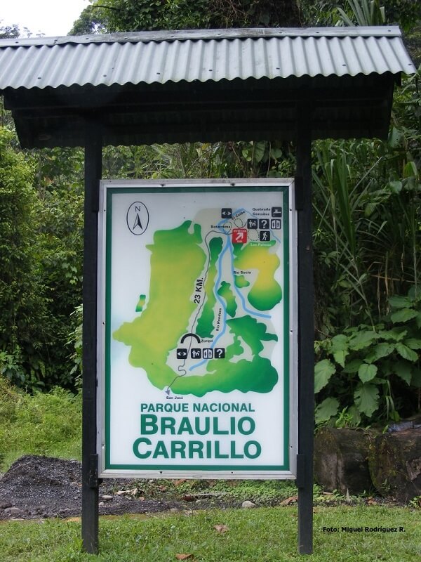 Le parc national Braulio Carrillo au Costa Rica, foret humide. Voyage et vacances sur mesure avec une agence réceptive locale. 