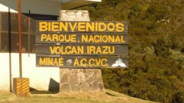 Le parc national du volcan Irazu , Costa Rica