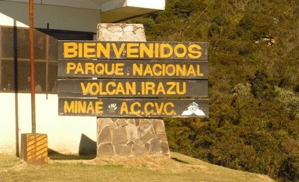 Le parc national du volcan Irazu , Costa Rica