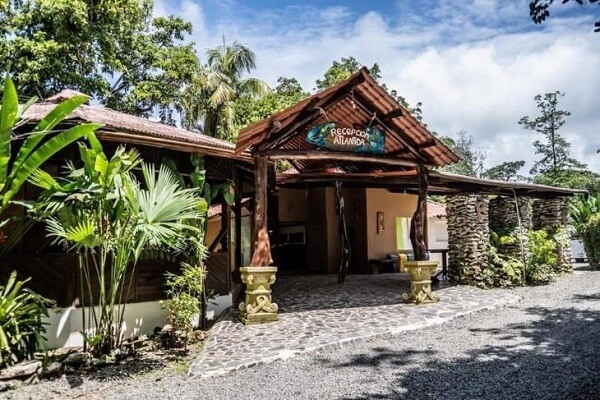 Atlantida Lodge a Cahuita, Cote caraïbe du Costa Rica.