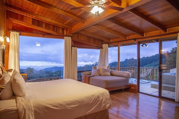 Les hôtels de Monteverde Santa Elena, chambre sun set a l’hôtel Belmar