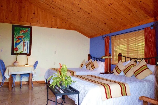 Les hôtels de Turrialba et du volcan Irazu, Guayabo Lodge mountain suite