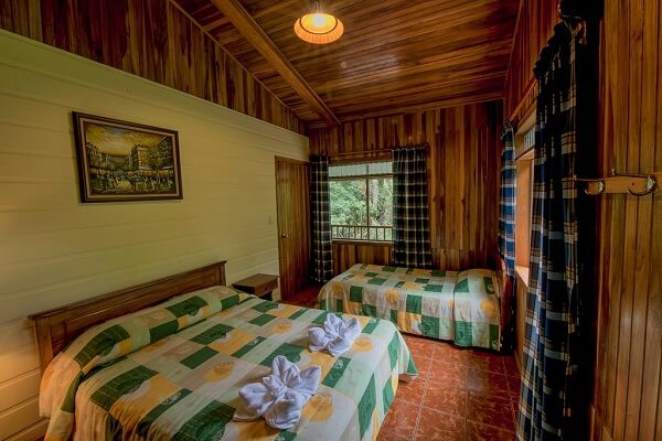 Les hôtels de Monteverde Santa Elena, B&B Mariposa, chambre