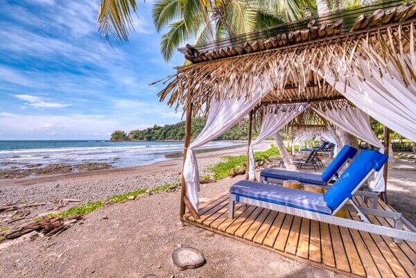 hôtel Punta Islita plage de l’hôtel. Sejour haut de gamme au Costa Rica