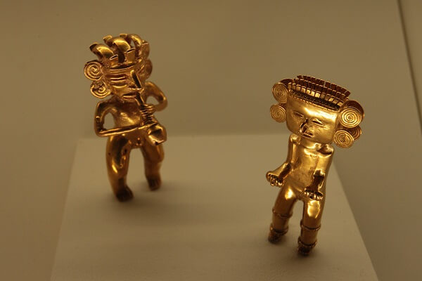 Pieces archeologiques du Musee de l'Or a San Jose, Costa Rica. Sejour sur mesure au Costa Rica