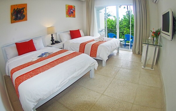 Les hôtels de Manuel Antonio, Dominical et Uvita, Chambre a l’hôtel Shana.