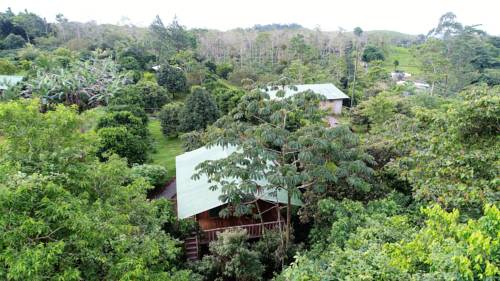 Finca Amistad cacao lodge, parc national du volcan Tenorio et Rio Celeste