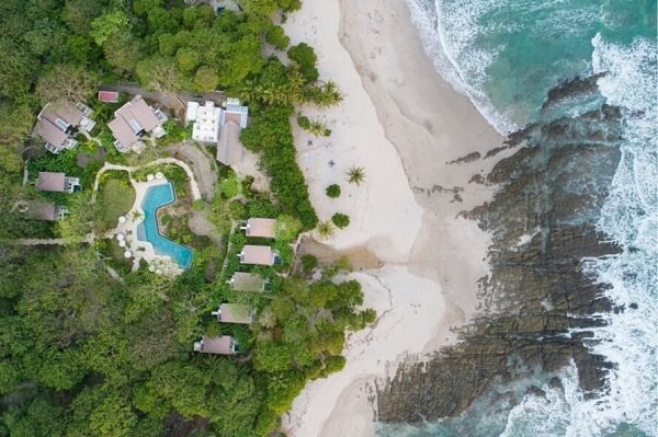 Hotel Nantipa a playa Santa Teresa, peninsule de Nicoya, Costa Rica. sejour de luxe au Costa Rica