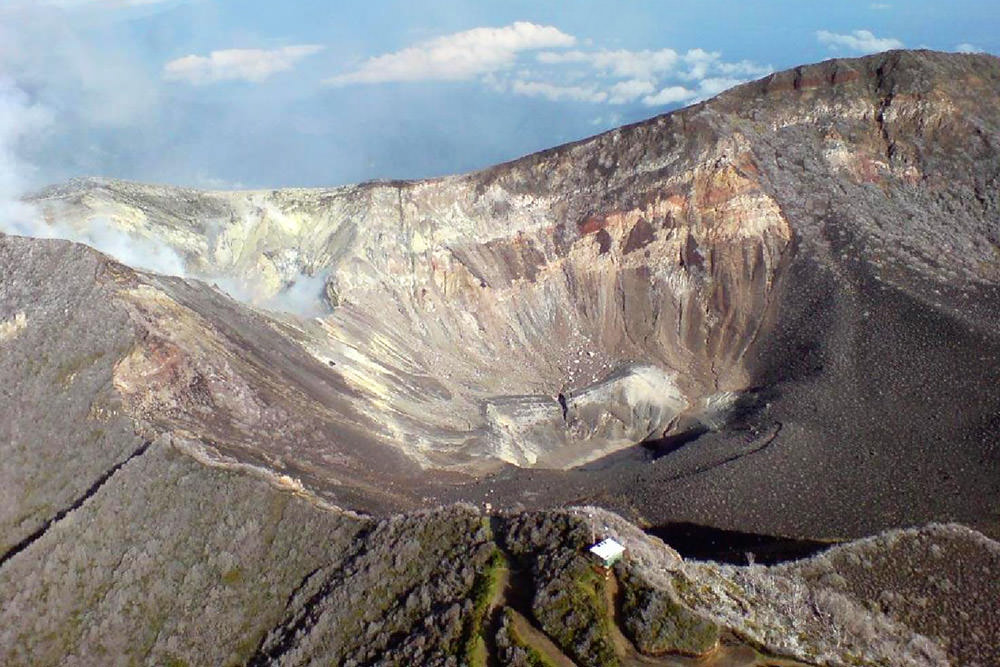 Volcan Turrialba au Costa Rica, partir au Costa Rica