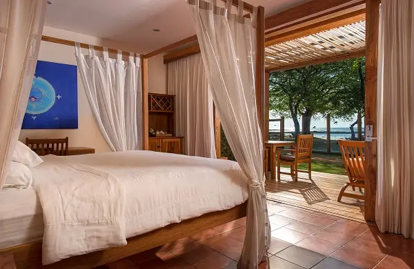 Bungalow a l'Hotel Capitan Suizo. Trio de Turismo agence receptive francophone au Costa Rica