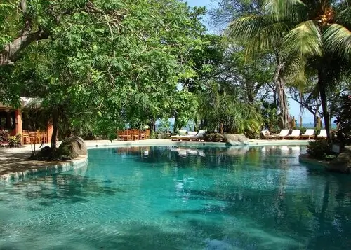 La piscine de l'Hotel Capitan Suizo a Tamarindo Costa rica