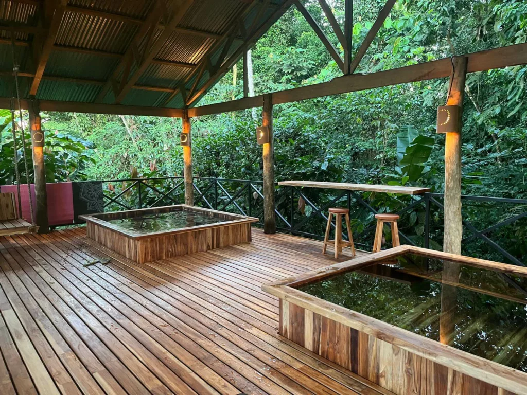 Finca Amistad et les jacuzzis