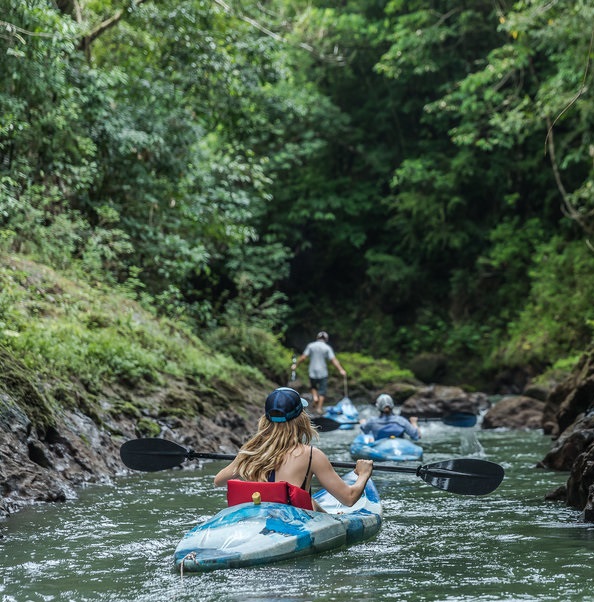 Le Kayak au Costa Rica, Tortuguero, peninsule de Osa, Boca Tapada, organiser son sejour au Costa Rica