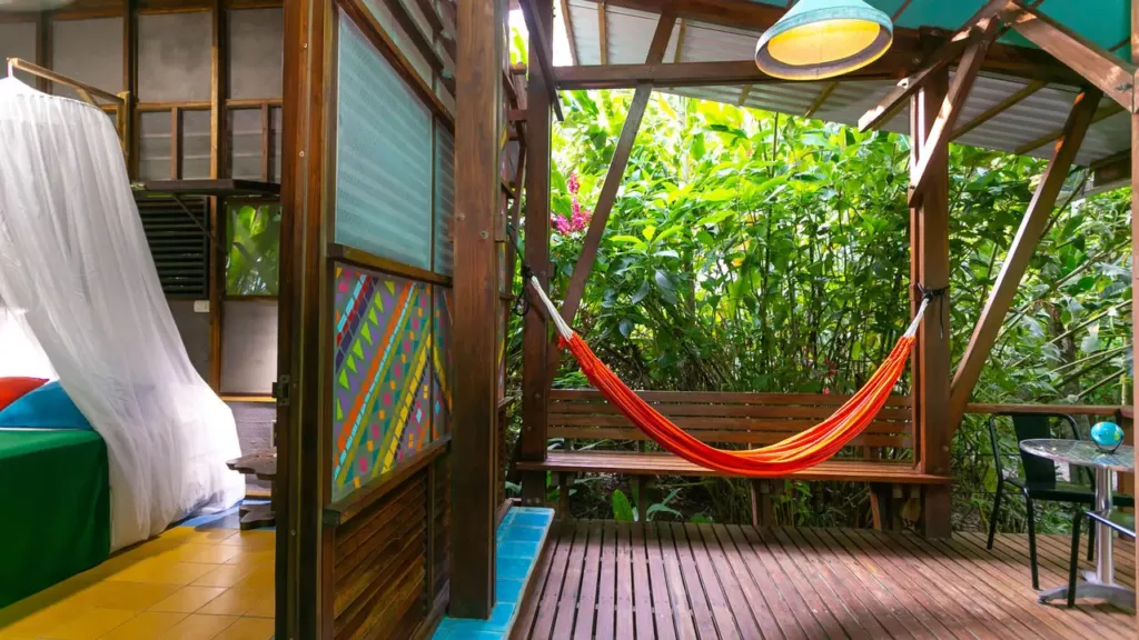 La Kukula Lodge, bingalow. Voyage avec une agence locale francophone au Costa Rica