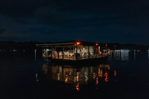 le restaurant Katonga au Mawamba lodge