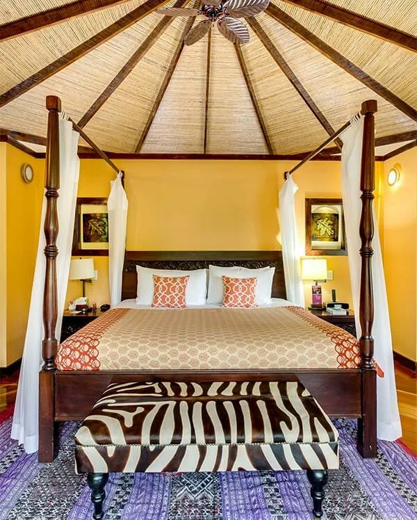Chambre a l'hotel Nayara au volcan Arenal. Sejour avec une agence receptive francophone locale au Costa Rica
