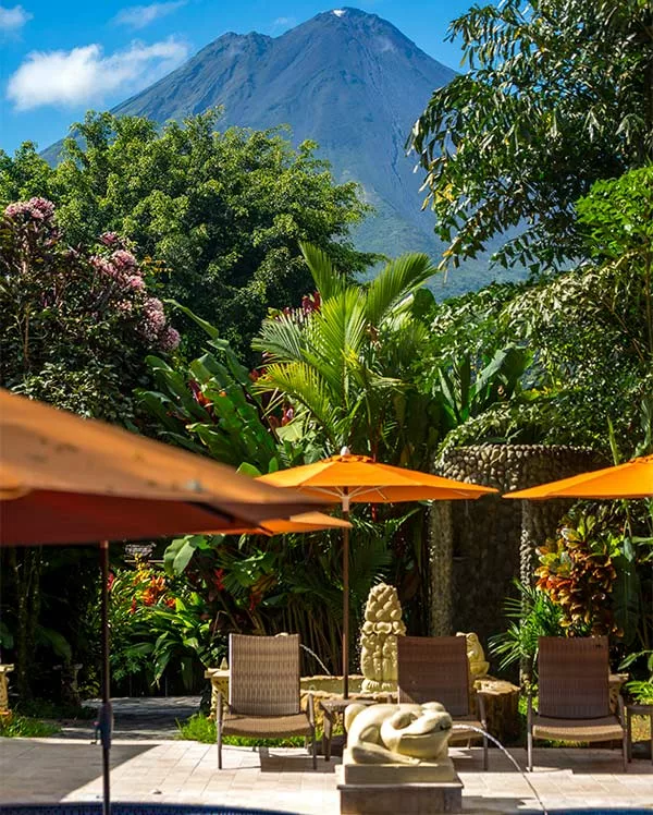 L'hotel Nayara au volcan Arenal au Costa Rica. Sejour haut de gamme