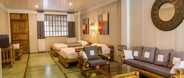 Chambre de l'hotel Plaza yara a Manuel Antonio. Partir au Costa Rica