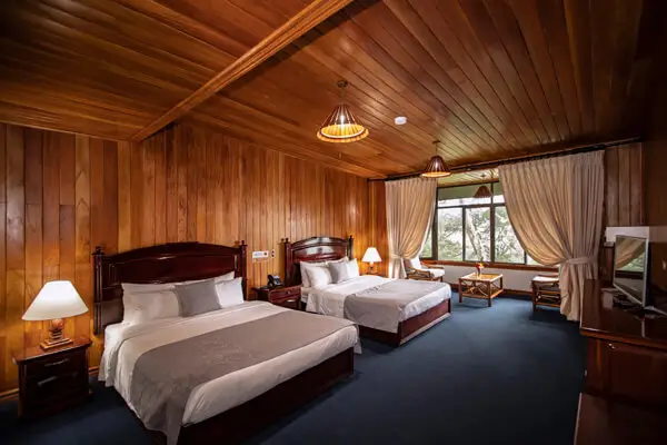 Hotel Trapp Family a Monteverde, chambre mountain suite. Voyage au Costa Rica