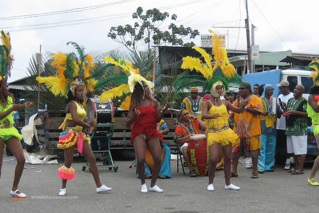 Carnaval de Limon, cote Caraibe du Costa Rica