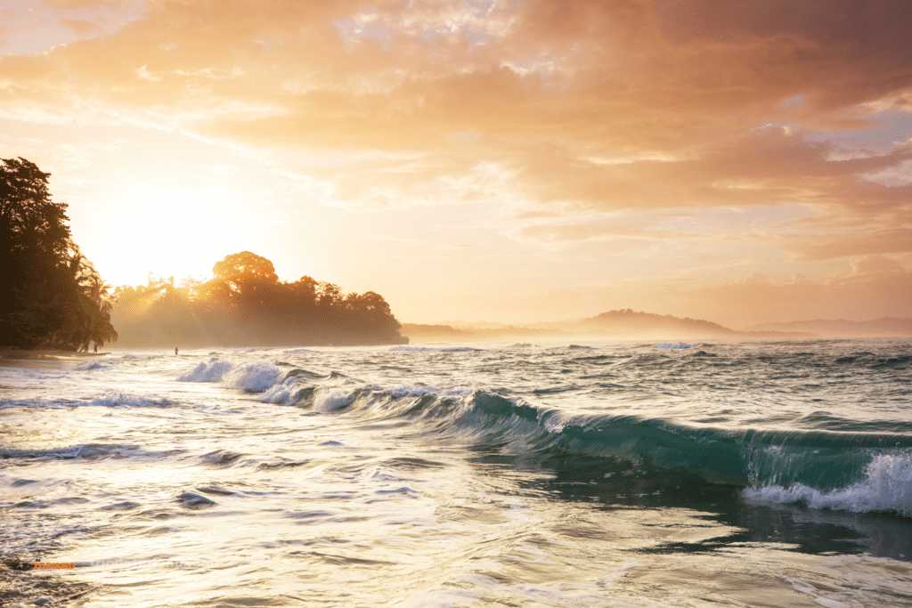 Plage de la cote Caraibe du Costa Rica. Les plus belles plages du Costa Rica