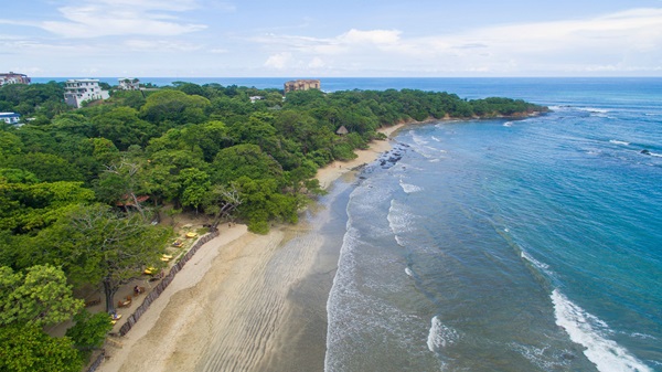 Playa Tamarindo, cote pacifique nord du Costa Rica