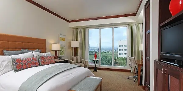 Chambre a l'hotel Intercontiental de San Jose Costa Rica, sejour sur mesure au Costa Rica