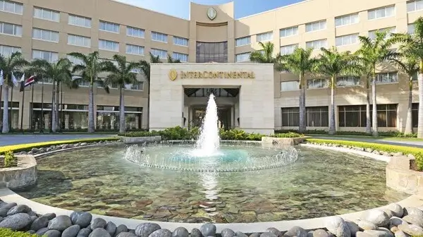 Hotel Intercontinental a San jose, Costa Rica. Partir au Costa Rica avec une agence de voyage locale francophone