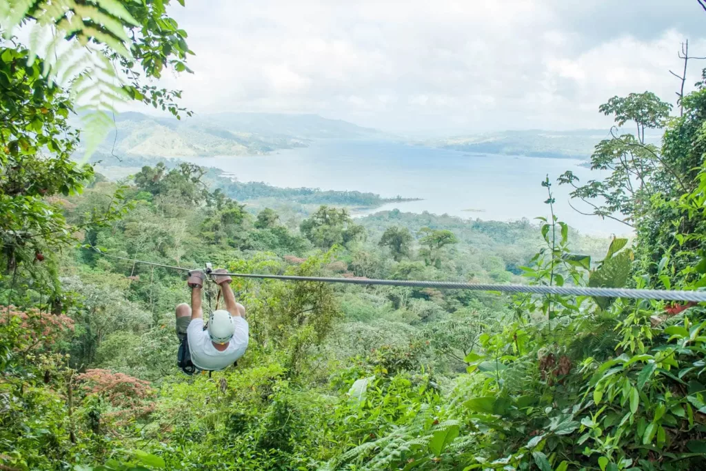 ​Les tyroliennes au Costa Rica, voyager au Costa Rica
