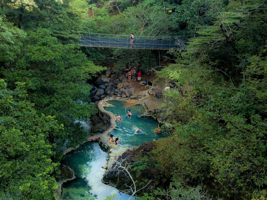 les sources chaudes au Costa Rica, Rio Negro, Rincon de la Vieja, agence receptive locale au Costa Rica