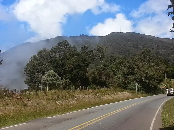 Inter americana, par le Cerro de la Muerte. sejour de luxe au Costa Rica