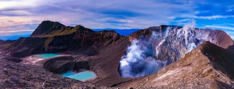 Les volcans du Costa Rica.