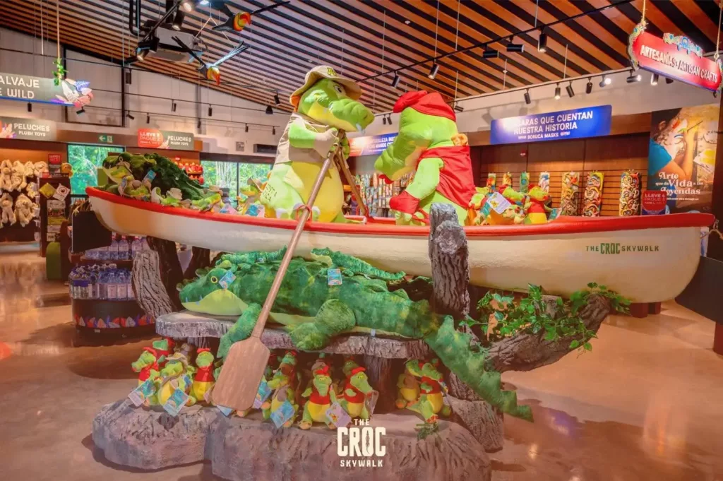 Souvenirs au Croc Sky Walk au Rio Tarcoles